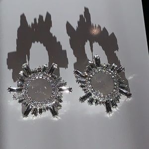 COPY - Amina Muaddi *As seen on Kyle Richards* BEGUM CRYSTAL EMBELLISHED EARRIN…